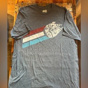 Men’s size XL Star Wars Theme shirt , distressed look.